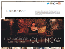 Tablet Screenshot of lukepauljackson.com
